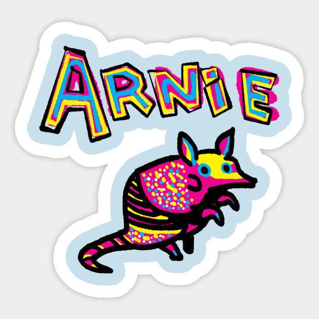 Arnie Sticker by It's Too Much